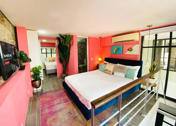 Amazinn Places Casco Viejo Pink Desing And Pool IX